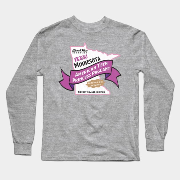 American Teen Princess Pagaent Long Sleeve T-Shirt by OffBookDesigns